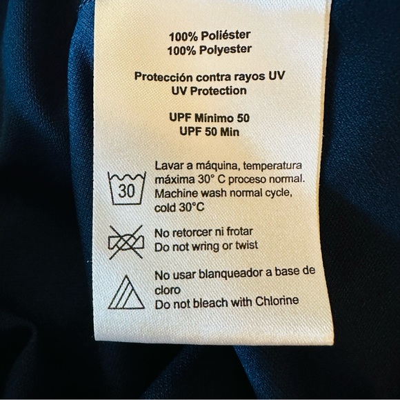 🐝4/$15) 03 Keep Warm Layering V-Neck Long Sleeve TeeTop, Medium, Dark Blue - Picture 12 of 12